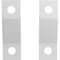 Ekena Millwork Premium Z-Brackets for Barn Door Track (set of 2), Rocket White GB6001TZRW - alternate 4